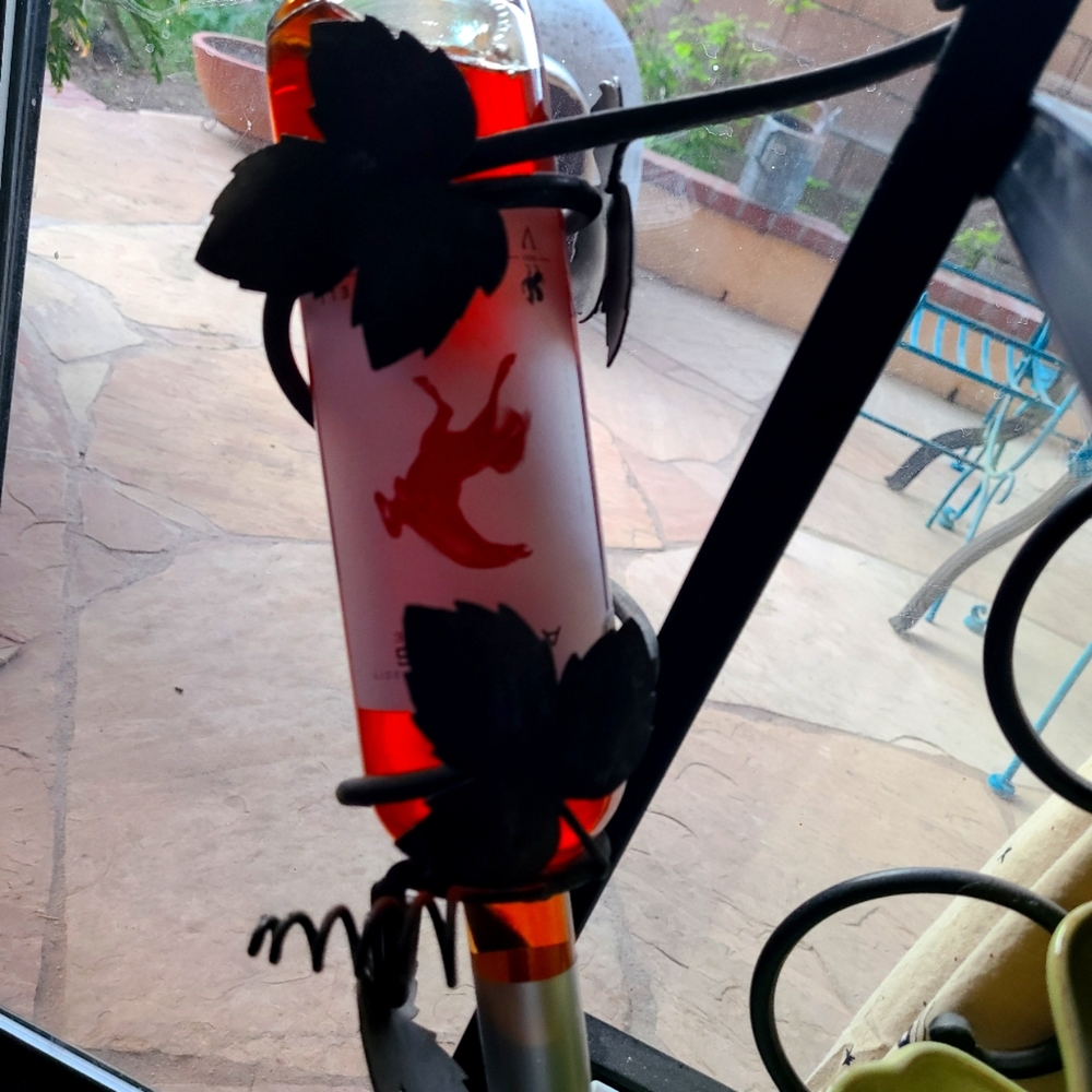 Wine holder wrought iron